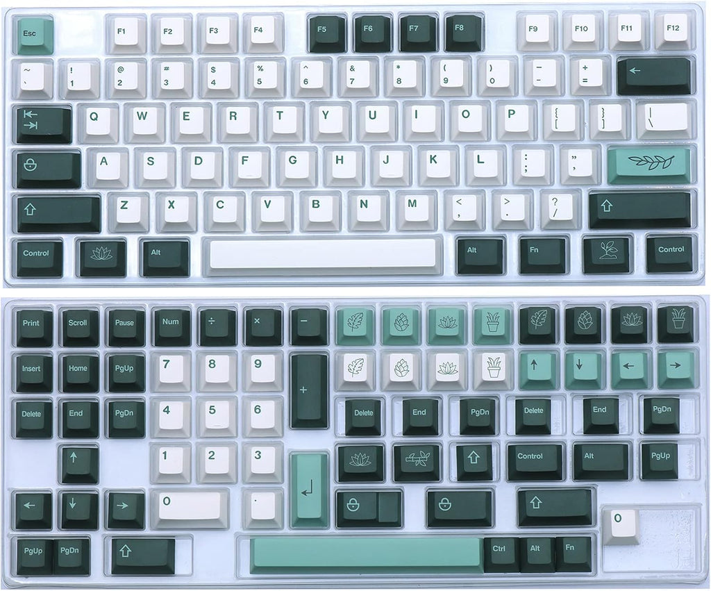 Botanical Cherry Profile PBT Dye-Sublimated Keycaps G943860