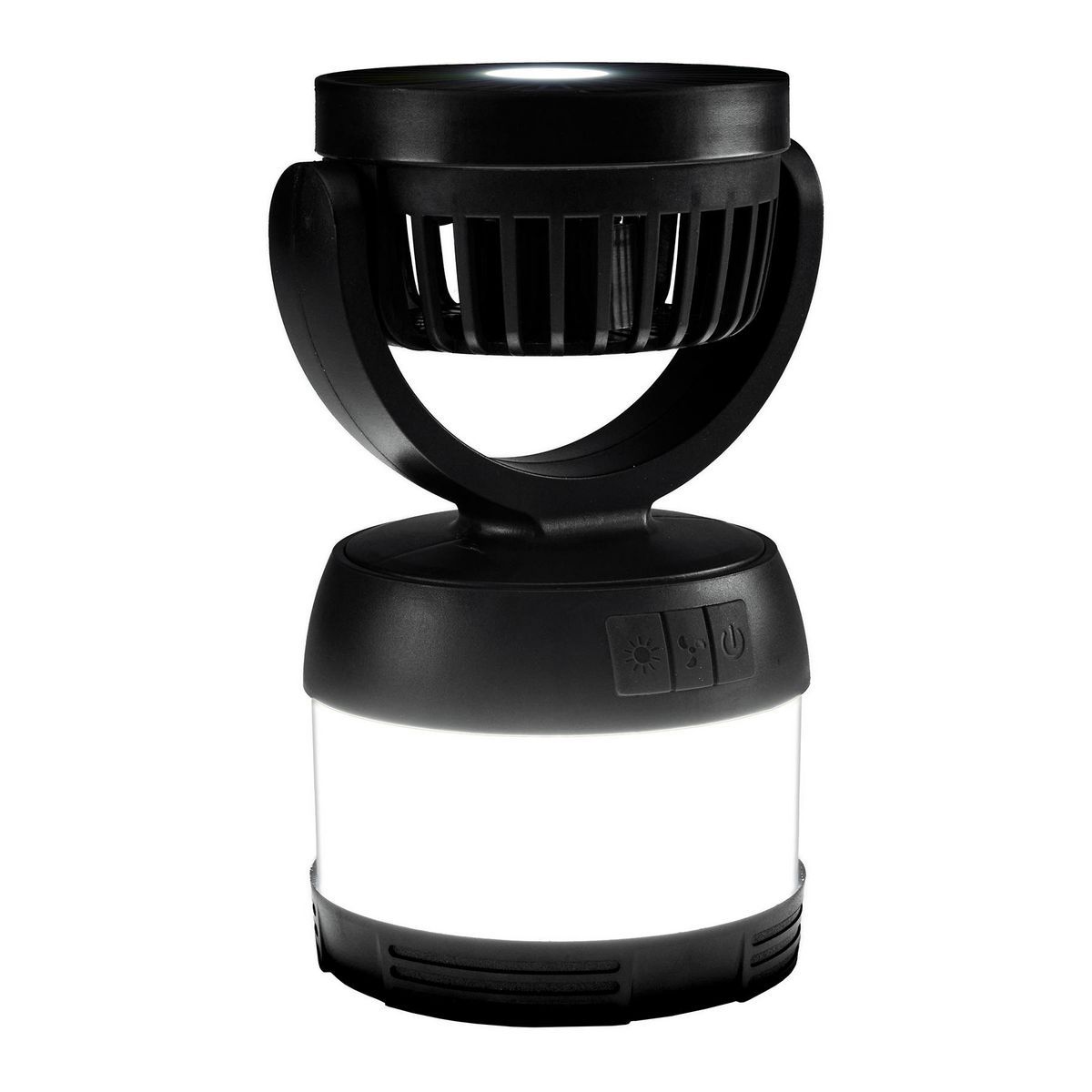 300 Lumen LED Rechargeable 3-in-1 Lantern, Fan, and Power Bank B41939