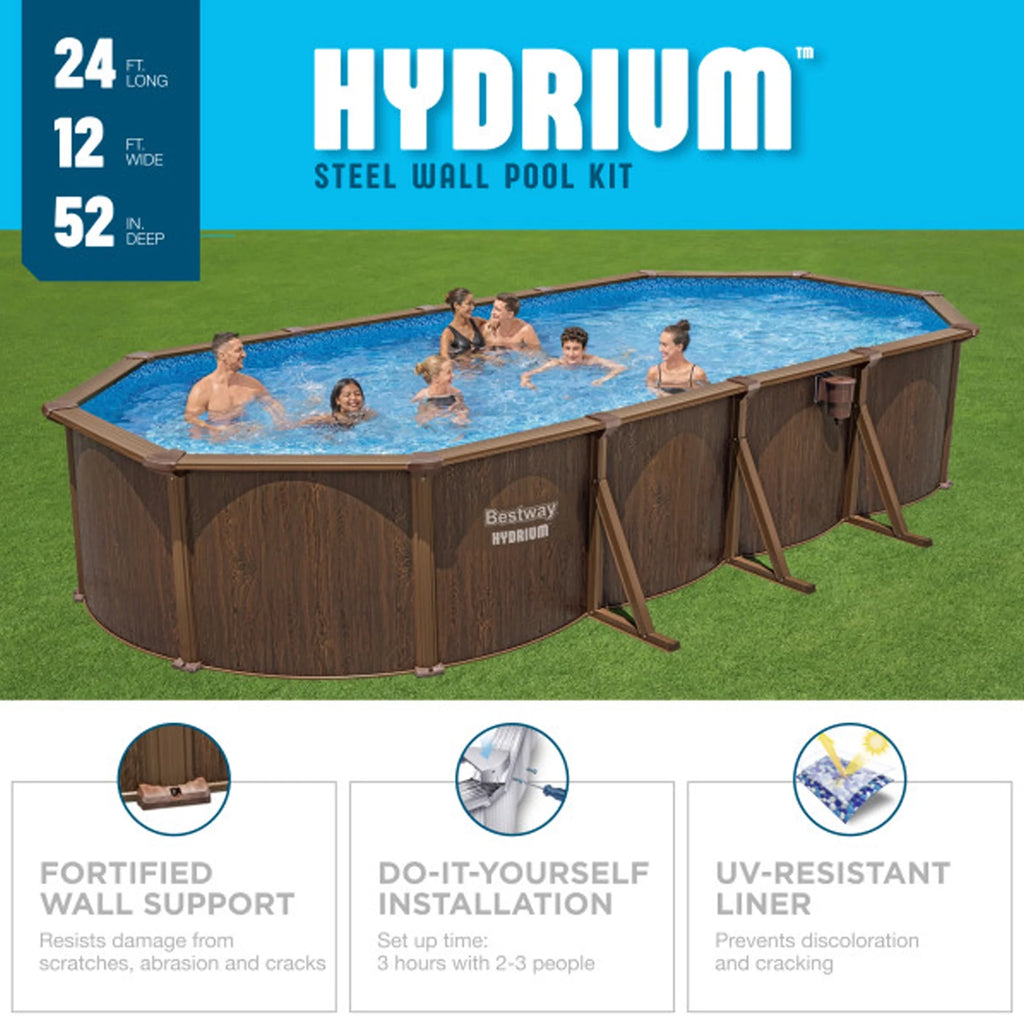 18' x 52 Above Ground Swimming Pool Set K87239