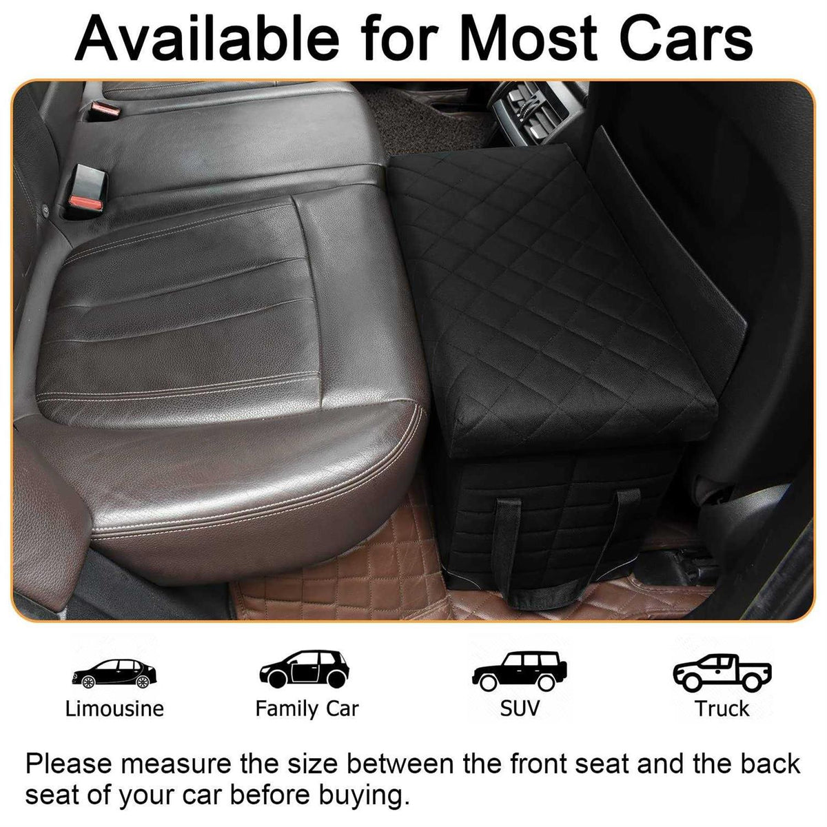 Dog Seat Extender with Storage E8995