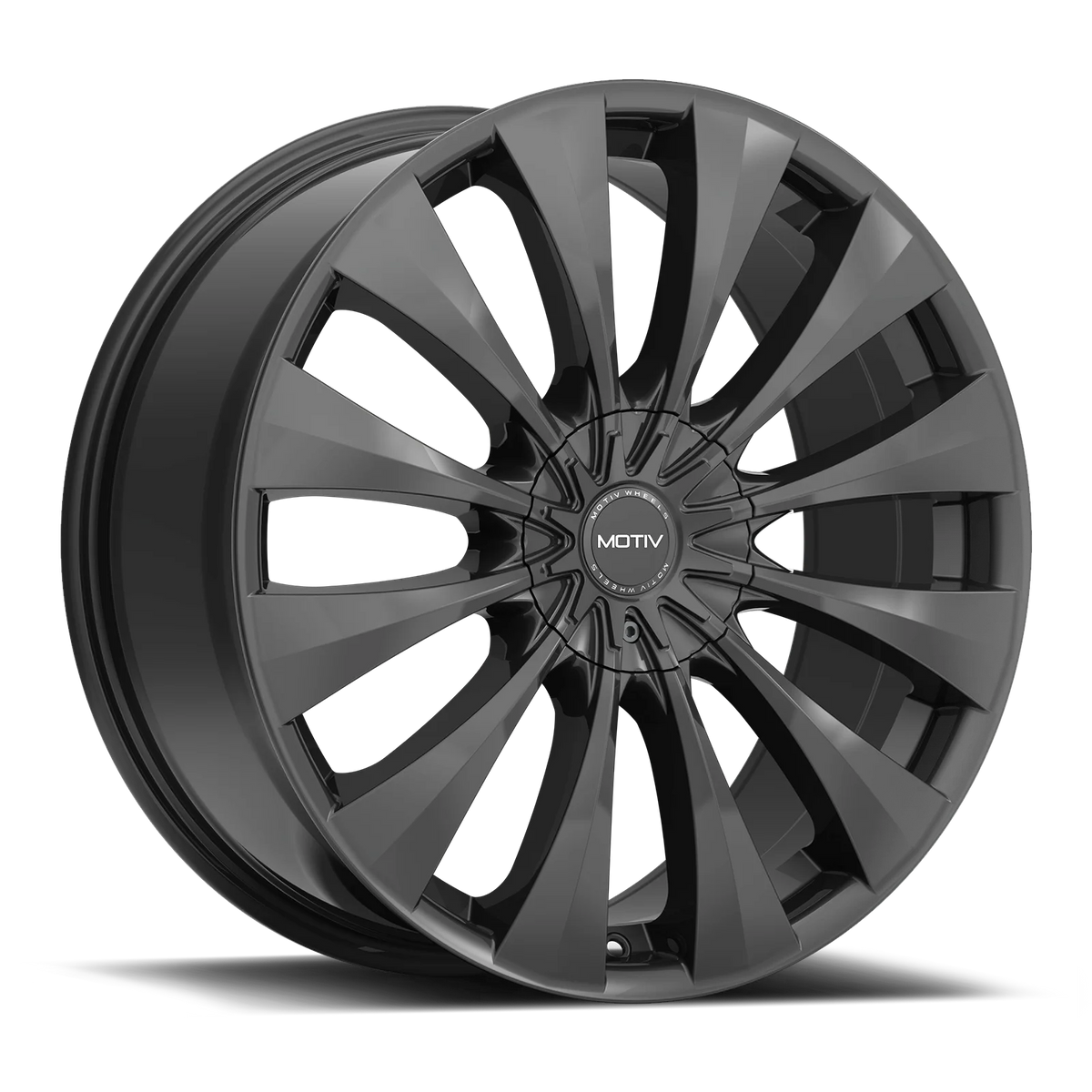 16X7.5 5X100 5X4.50 Gloss Black Cast Aluminum X191489