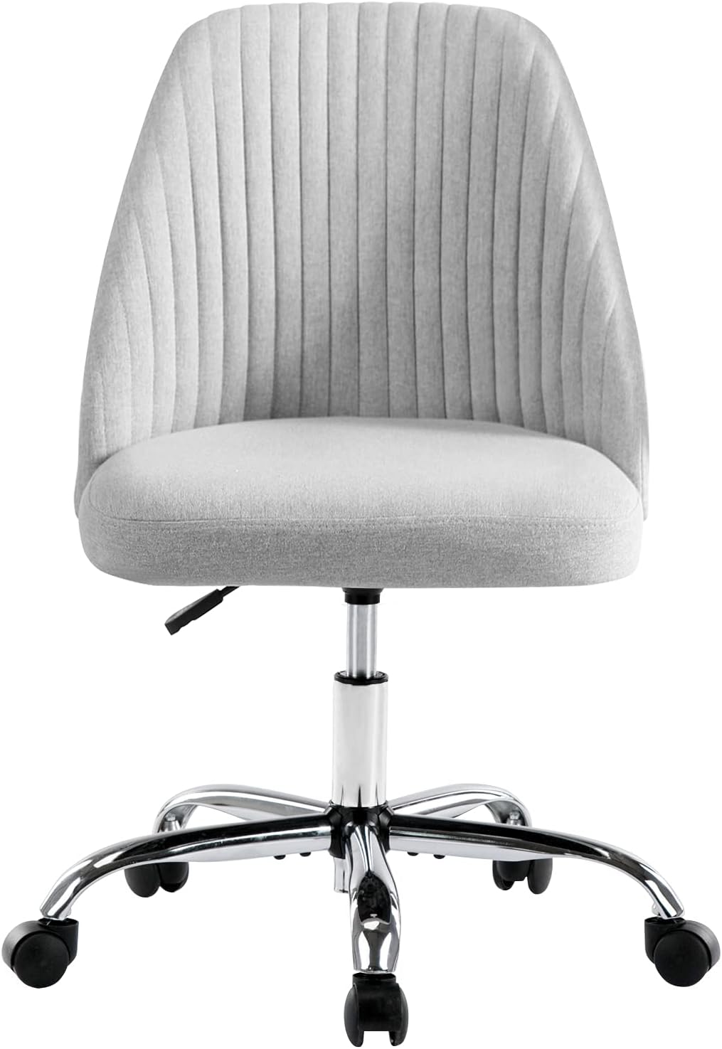 Armless Office Chair, Breathable Mesh, Low Back Support T381513