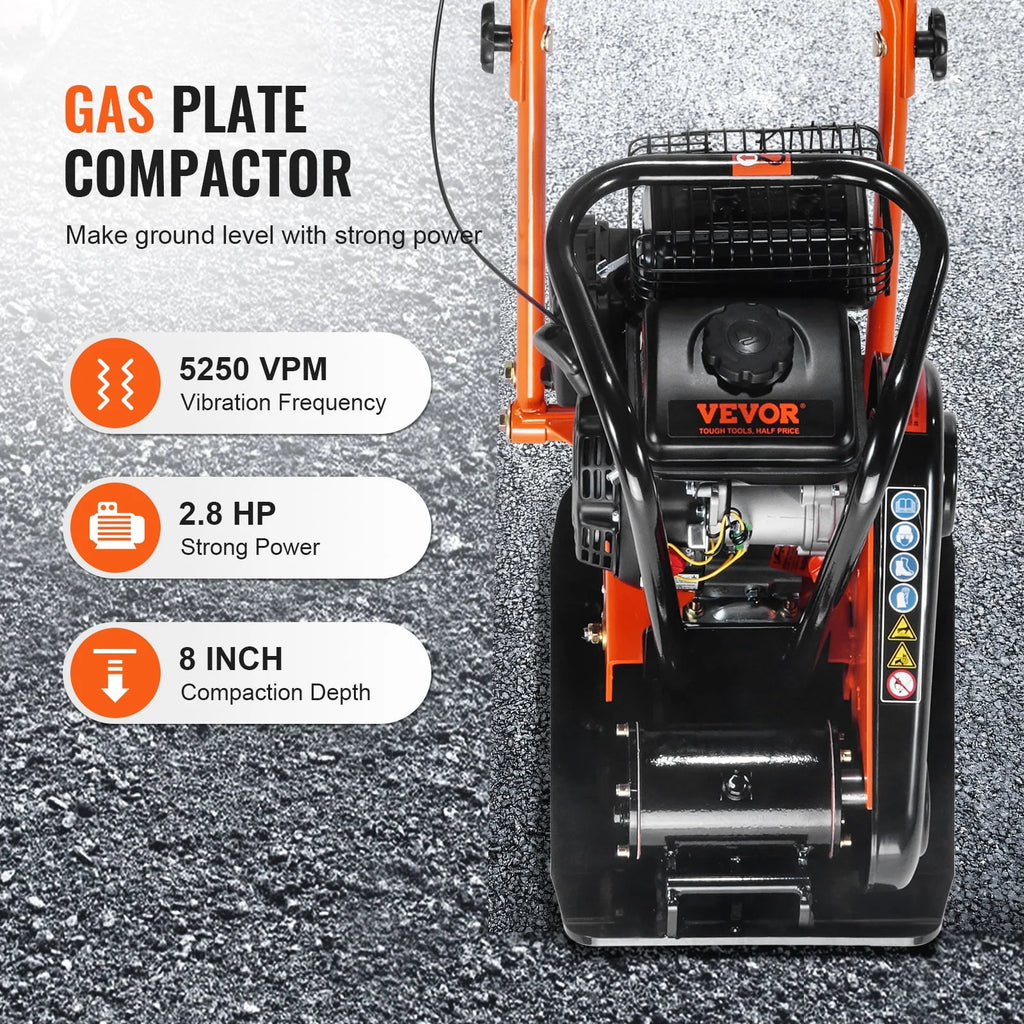 2.8 HP Walk-Behind Plate Compactor C2034