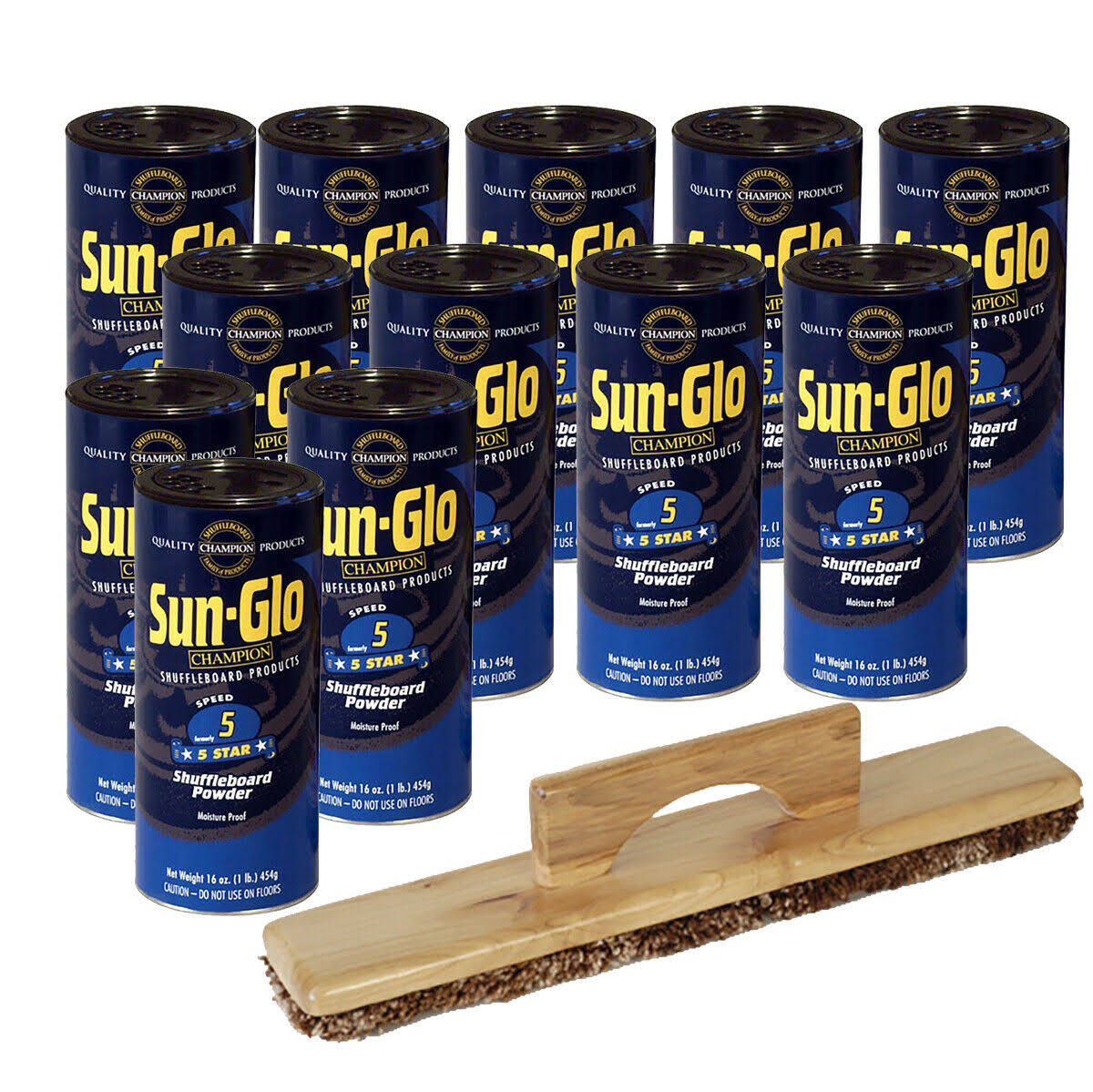 5 Star Wax and Shuffleboard Sweep F606873