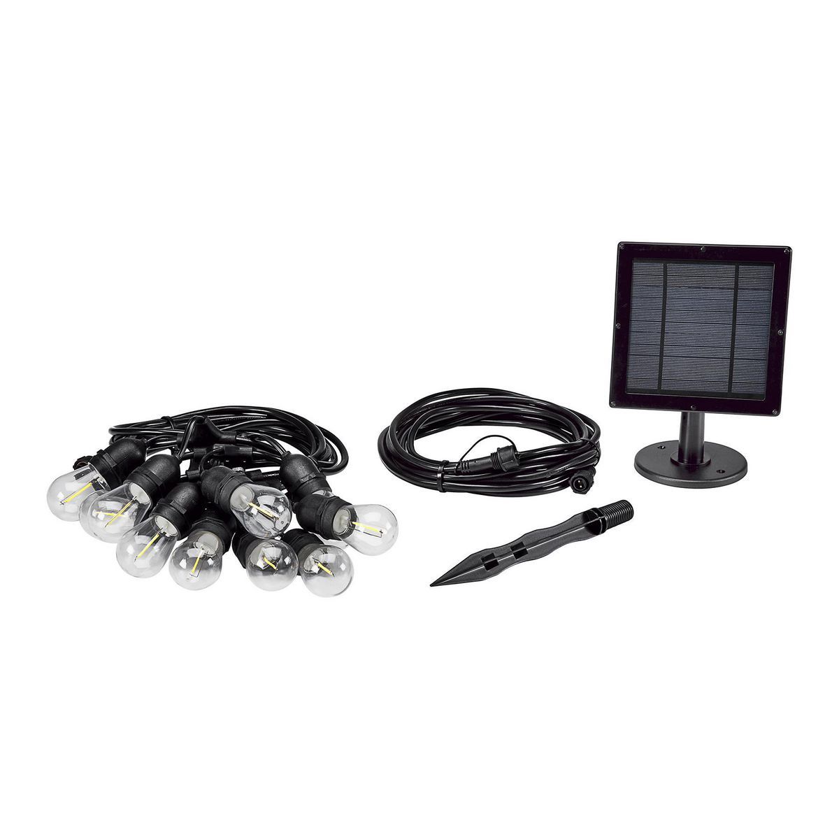 20 ft. 10 Bulb Solar String Lights N26764