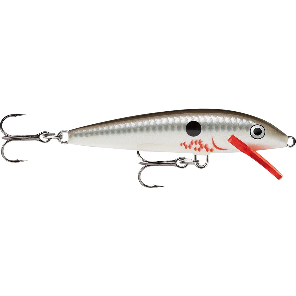 Floating Minnow Fishing Lure 2.75 1/8oz Silver T545