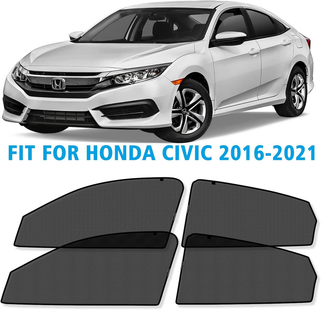 Magnetic Car Window Sunshade 4 Pc. Set K801225