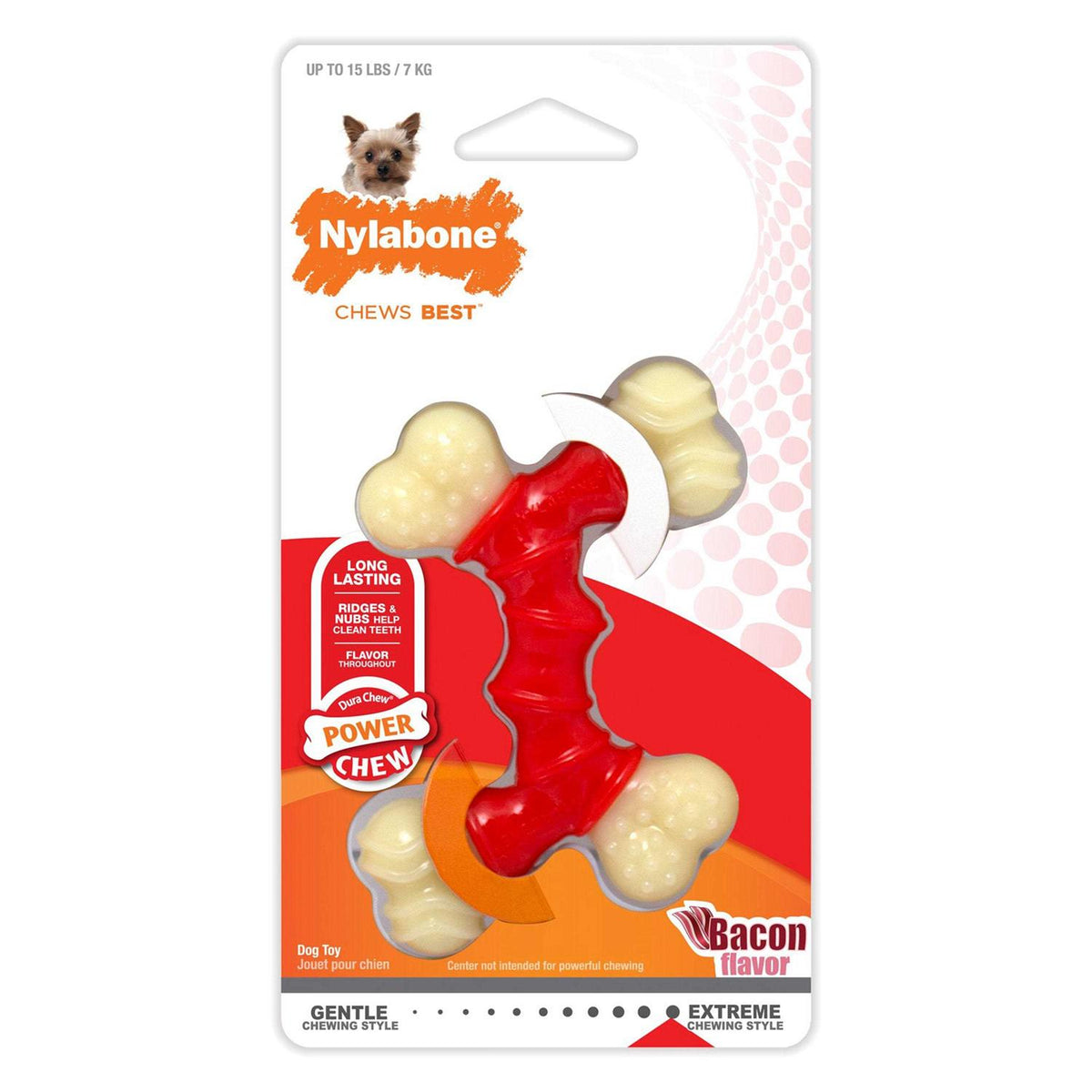 Double Bone Bacon Petite Pet Chew H469