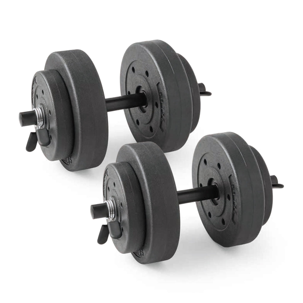 40lb Adjustable Vinyl Dumbbell Set X607971