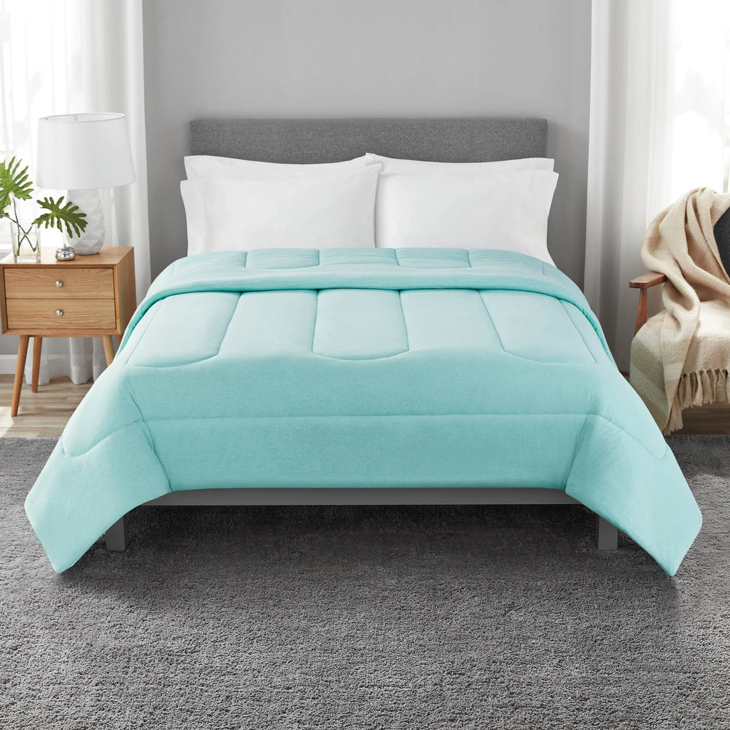 Charcoal Jersey Knit Comforter Full/Queen V26735