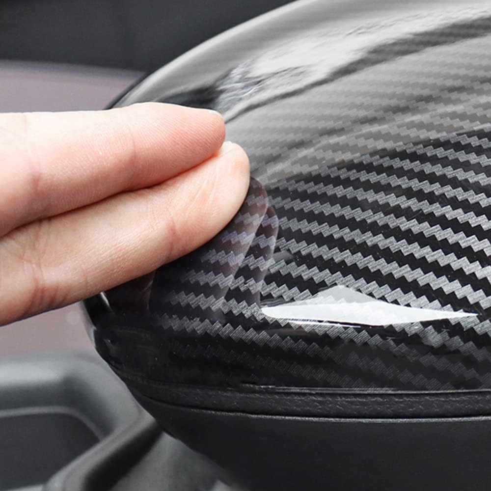 Carbon Fiber Color Car Interior Center Armrest Cover Console Box Panel Trim A62609