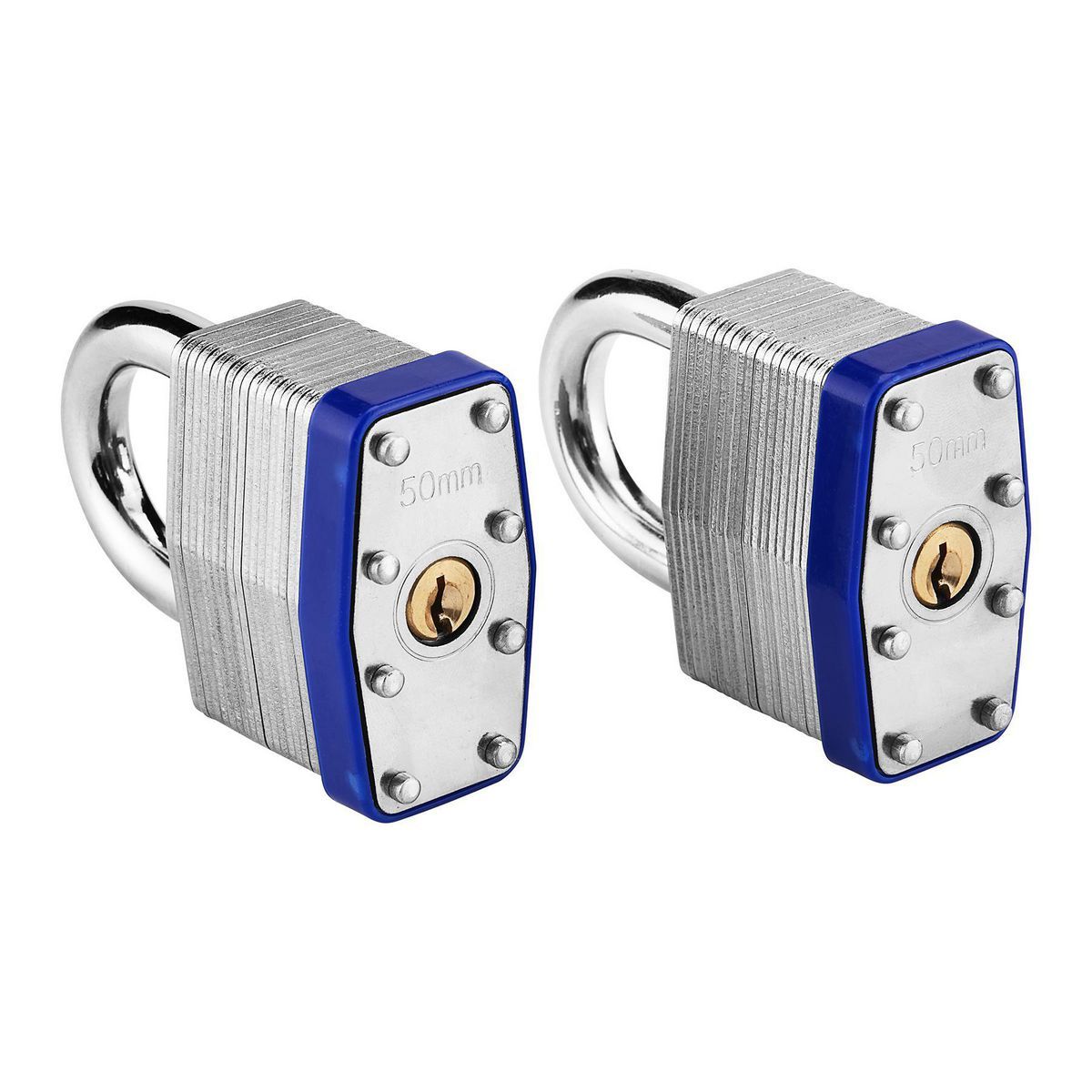 2 in. Keyed-Alike Padlocks, 2 Pack I356514