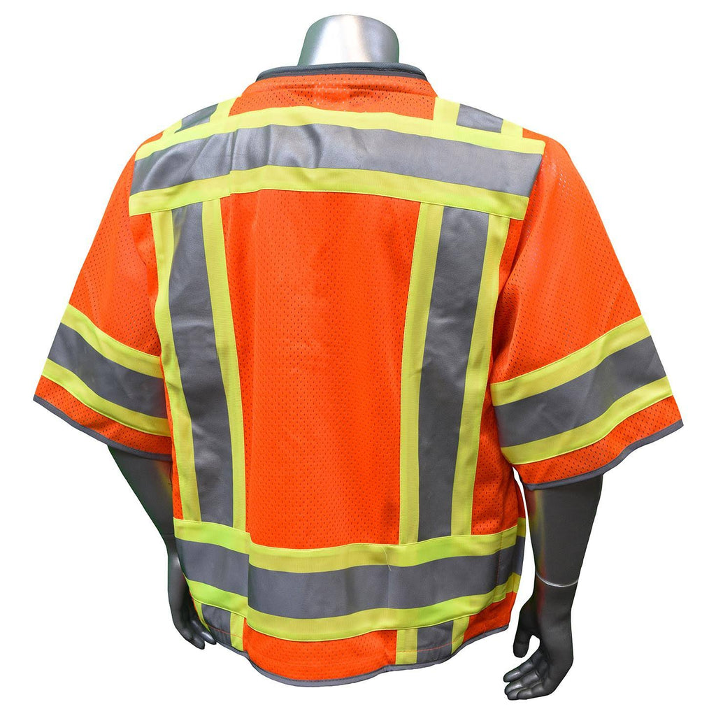 Safety Vest Heavy Two-Tone Orange U441