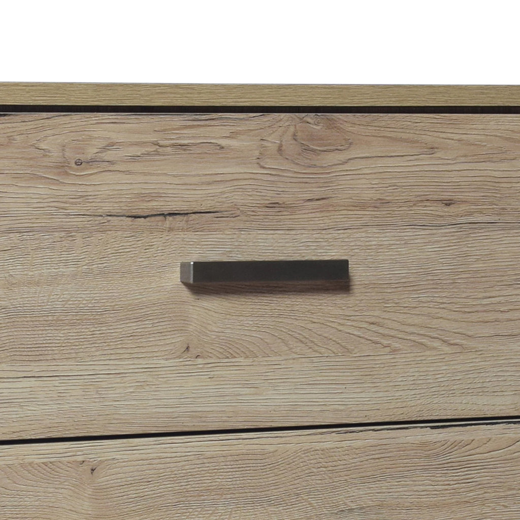 2 Drawers Light Oak Nightstand W6611