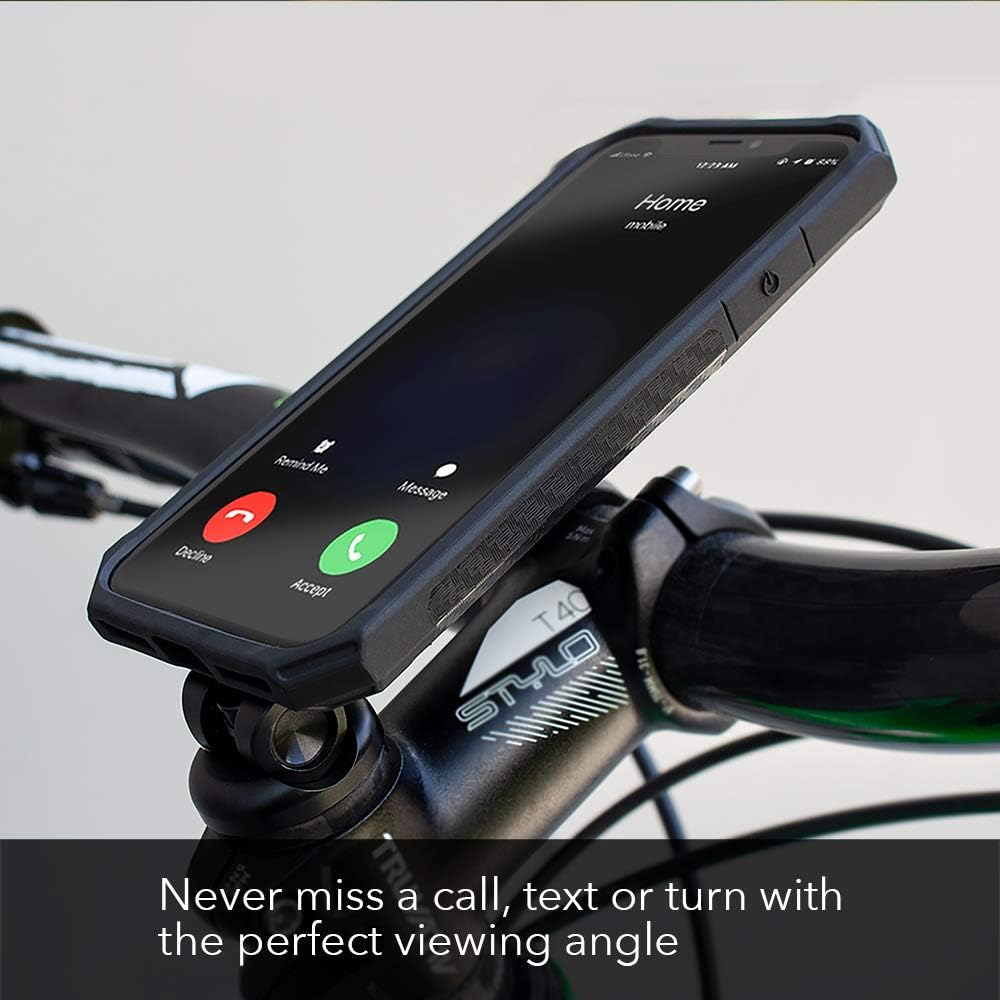 Adjustable Bicycle Phone Holder for Road or Mountain Bike, Black C42149