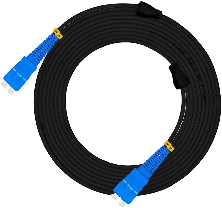 50M LC to LC Singlemode Fiber Optic Cable R829