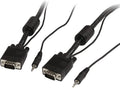 15m Coax High Resolution VGA Monitor Cable with Audio R882541