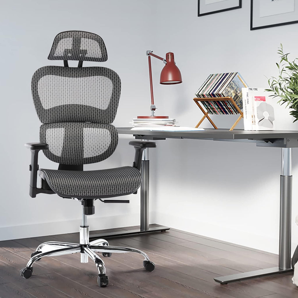 Armless Office Chair, Breathable Mesh, Low Back Support T381513