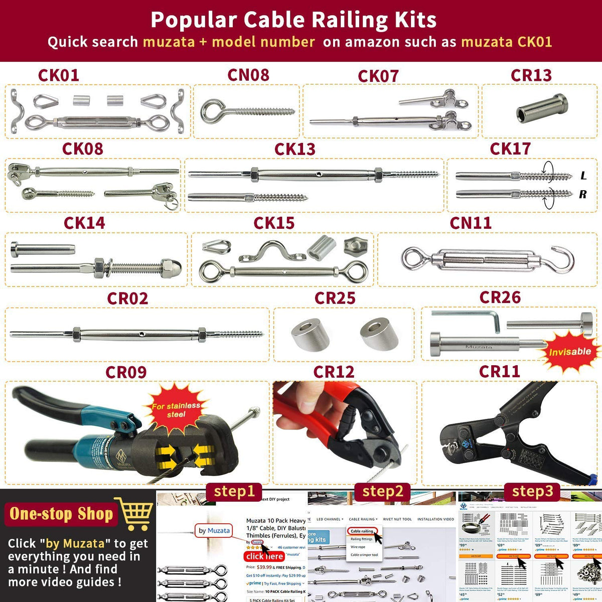 330ft 3/32'' Thru 1/8'' Vinyl Coated Wire Rope Galvanized Steel Cable 7x7 Strand O533239
