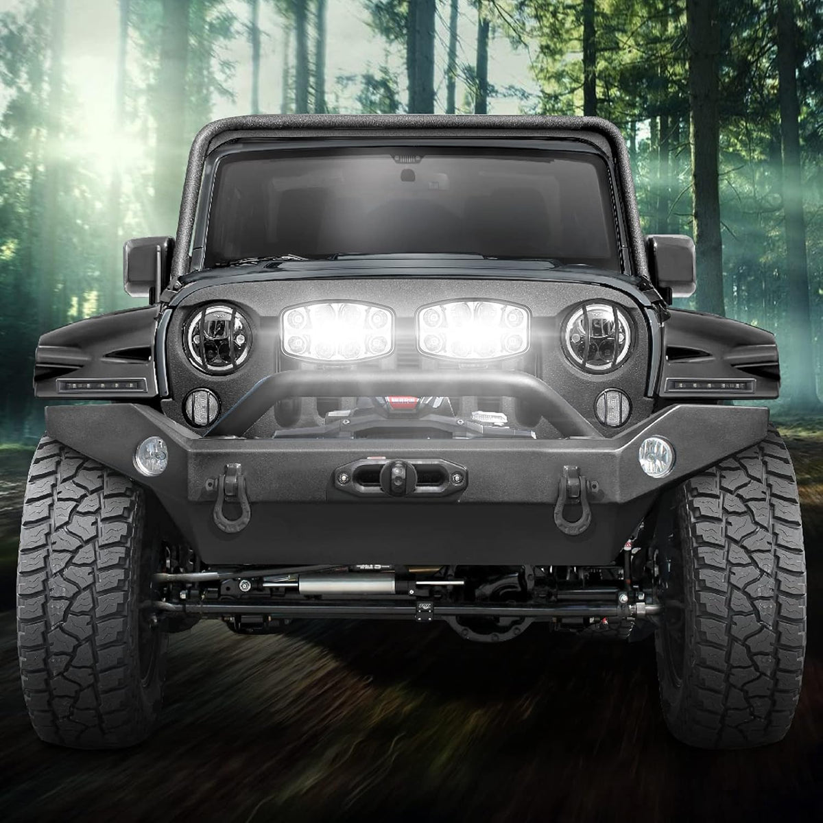 LED Work Light Driving Fog Light Off-Road Light LED Pods Flood & Spot Combo Beam G95911