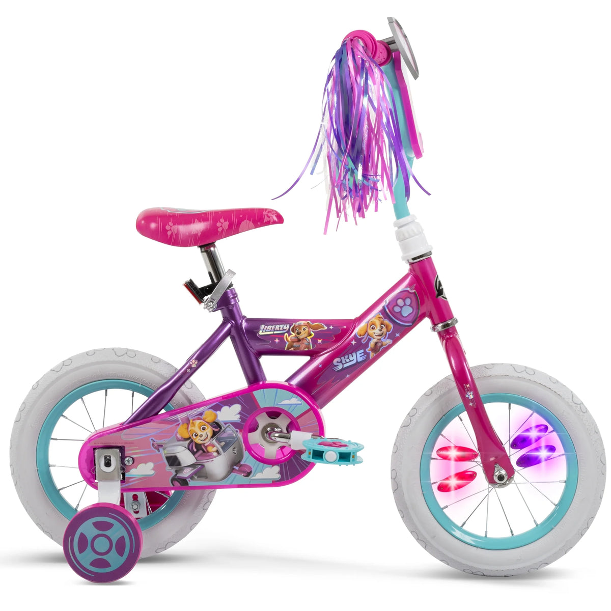 12-inch Girls' Training Wheel Bike, Pink I562