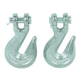 3/8 in. 5400 lb. Clevis Grab Hooks, 2 Piece U54424