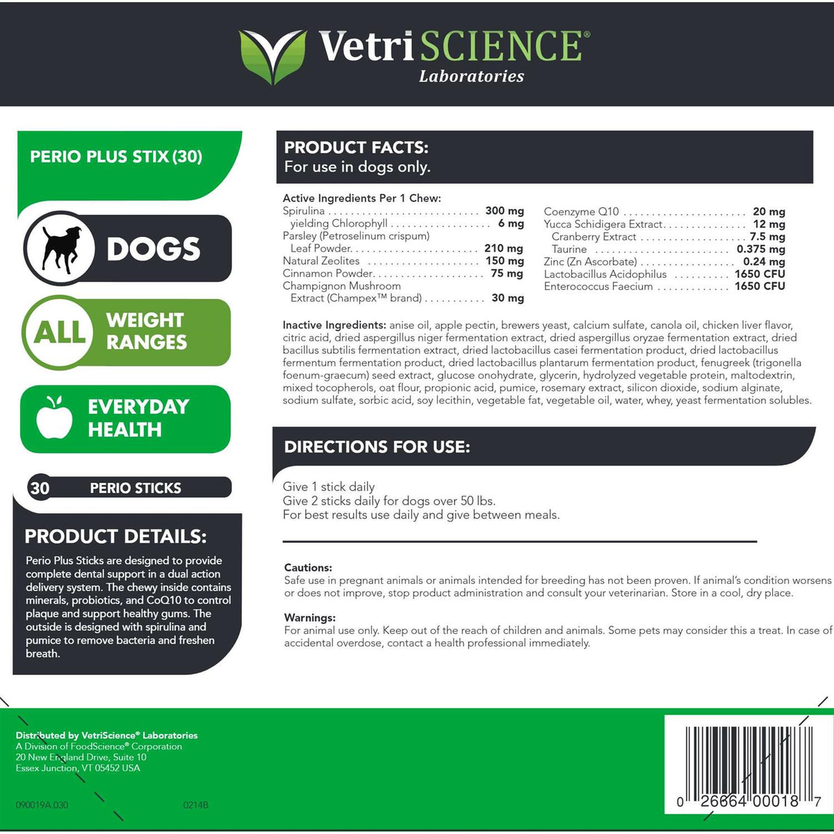 Perio Plus Stix for Dogs U431568