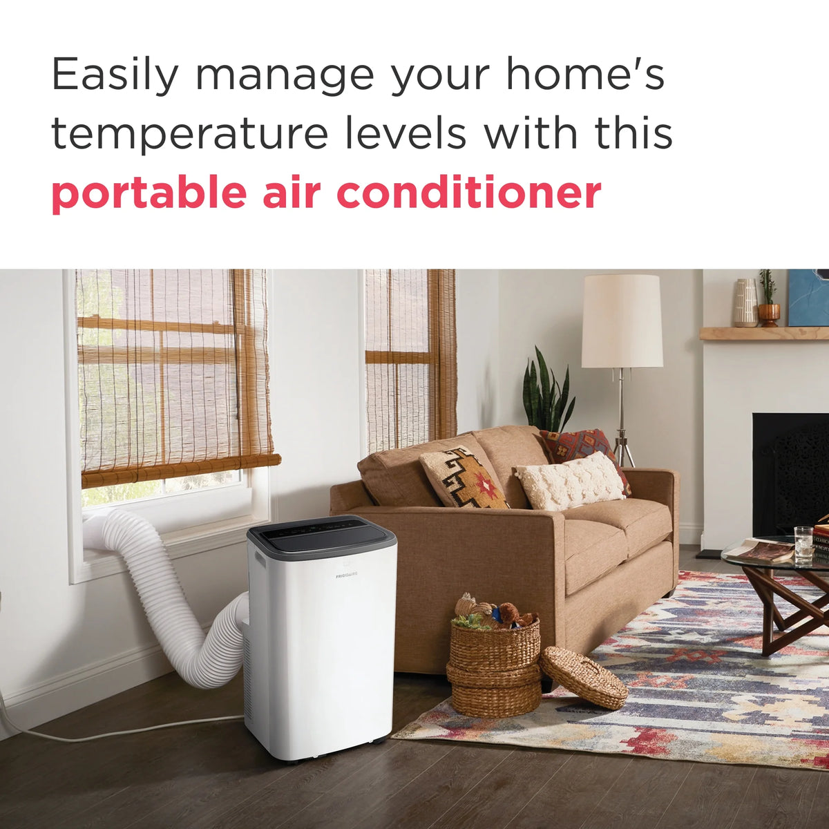 8,000 BTU Portable Air Conditioner with Dehumidifier C461560