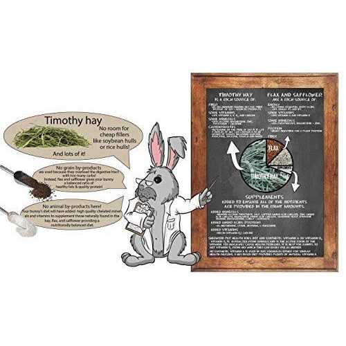 Timothy Hay Pellet Adult Rabbit Food P6354