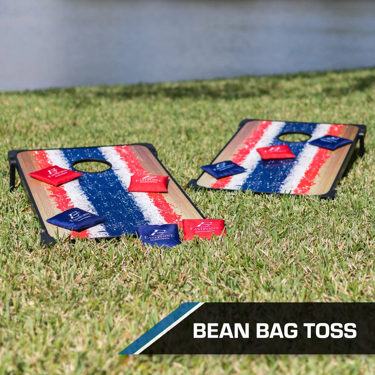 Bean Bag Toss and Tic Tac Toss Game Set L1648