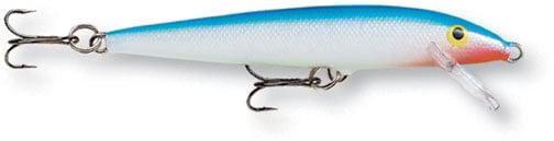 Floating Minnow Fishing Lure 2.75 1/8oz Silver T545