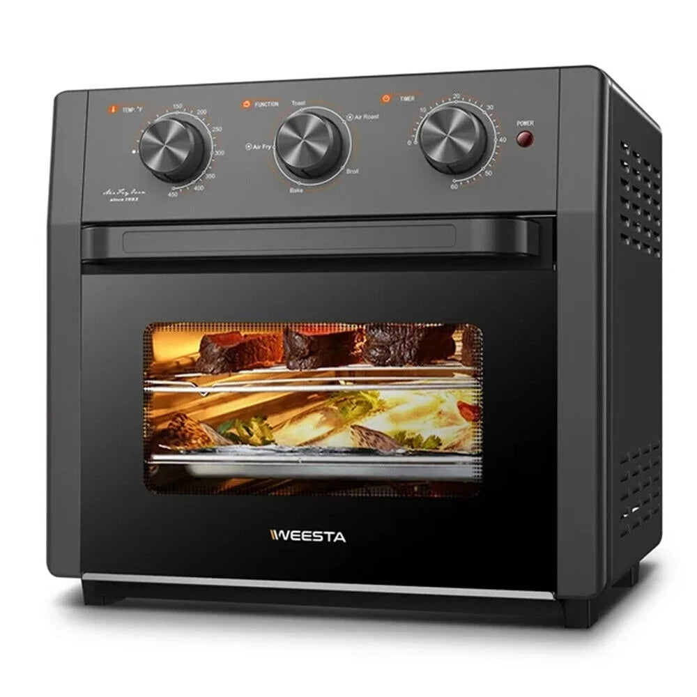 20Qt 5in1 Air Fryer Oven Toaster Combo Gray L59526