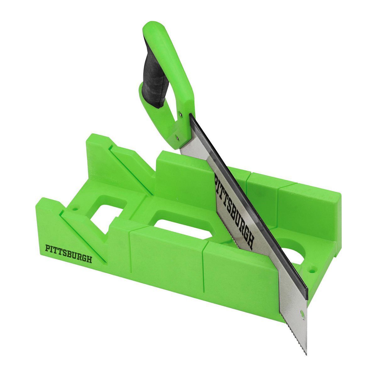 12 in. Miter Box with 13-1/2 in. Backsaw J973626