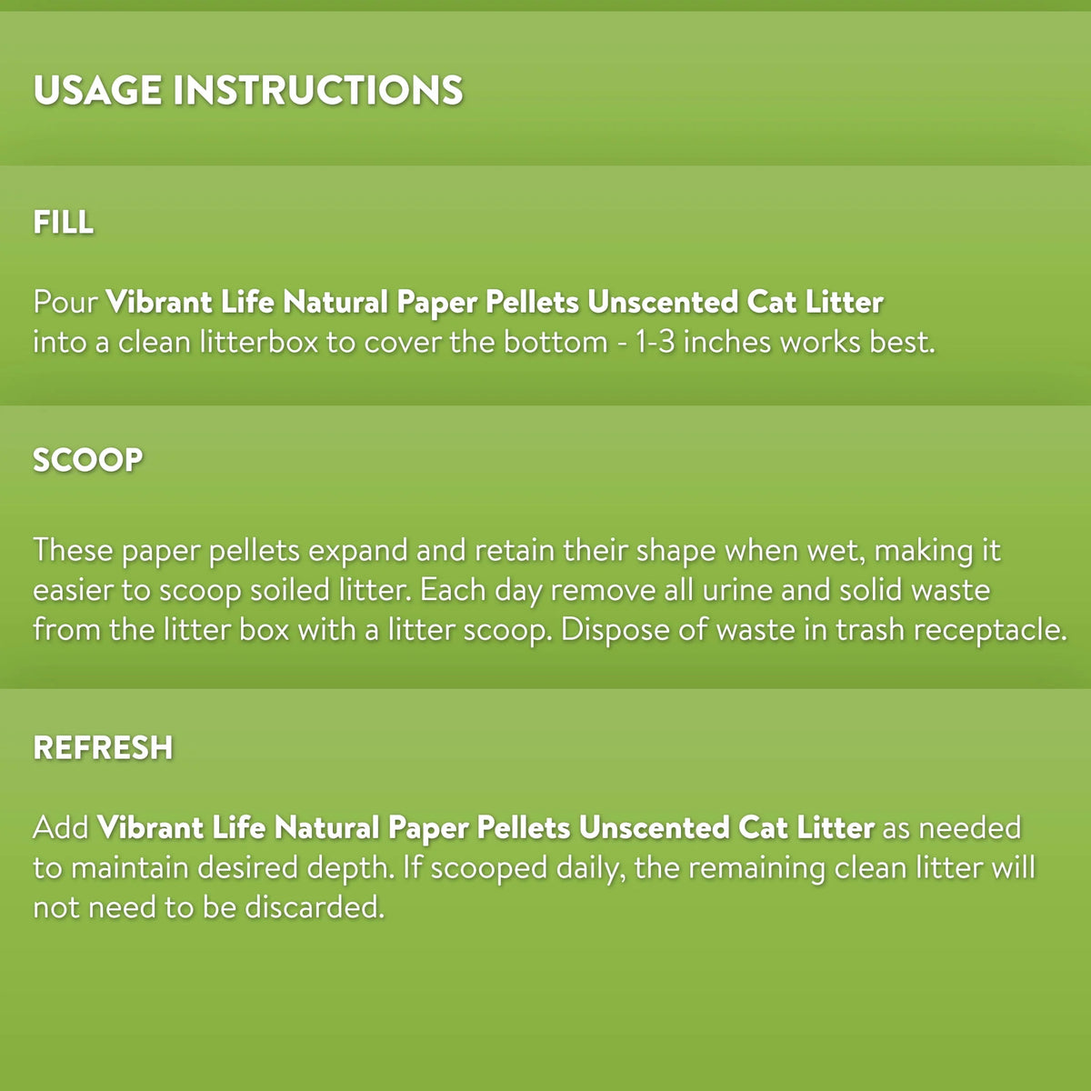 Mini Unscented Cat Litter 8 lb A50295