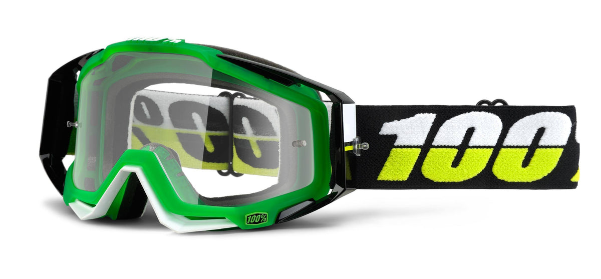 Green Clear Lens Goggles E52455