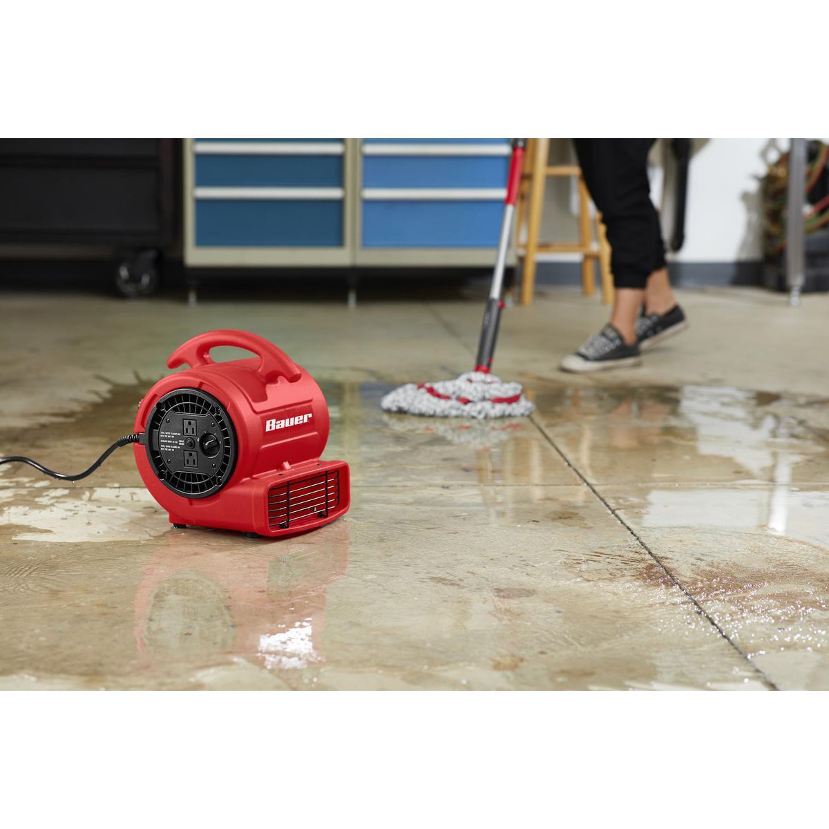1000 CFM 1/5 HP Floor Blower F5862