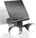 Floodlight & Solar Panel Charger, Motion-Activated, White K953066