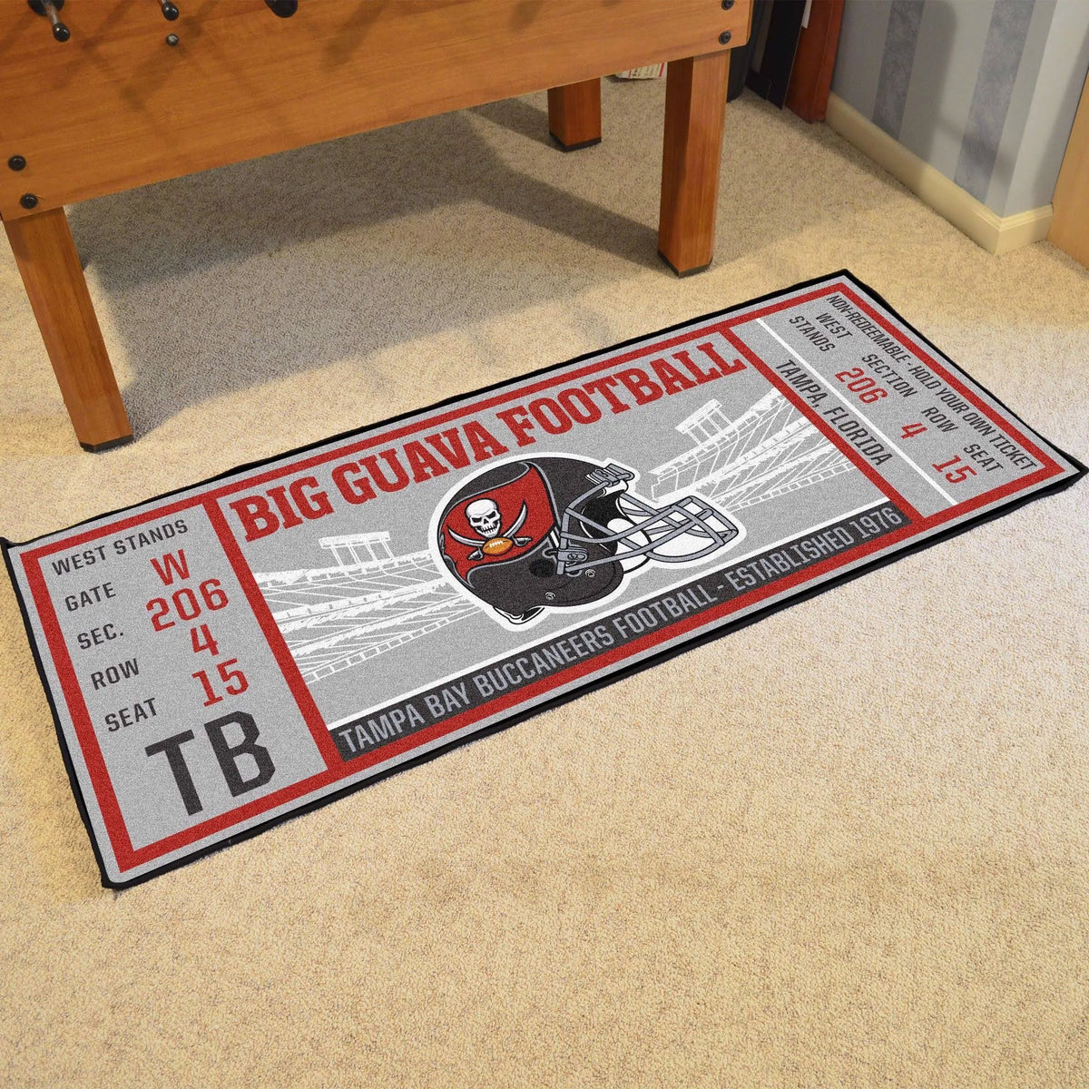 Tampa Bay Buccaneers Runner V45787