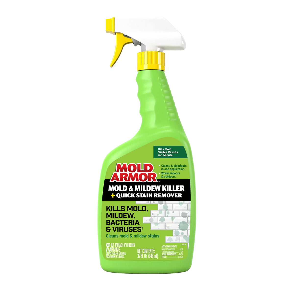 Mold and Mildew Killer Stain Remover 32 oz X307622