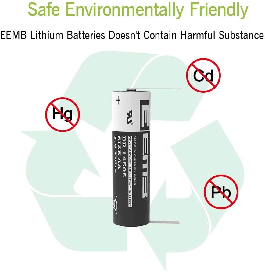 3.6V Lithium Battery with Tabs AA Size 2600mAh V20574