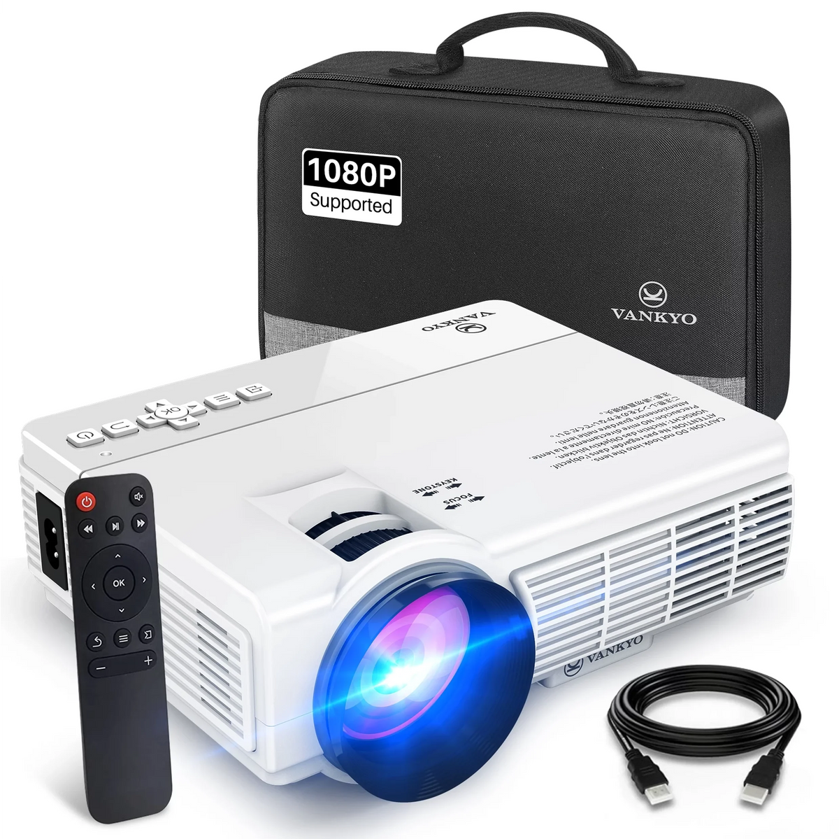 1080P Supported Mini LED Portable Projector I7201