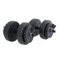 40lb Adjustable Vinyl Dumbbell Set X607971