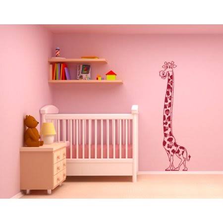 Kids Growth Chart Giraffe Wall Decal D56619
