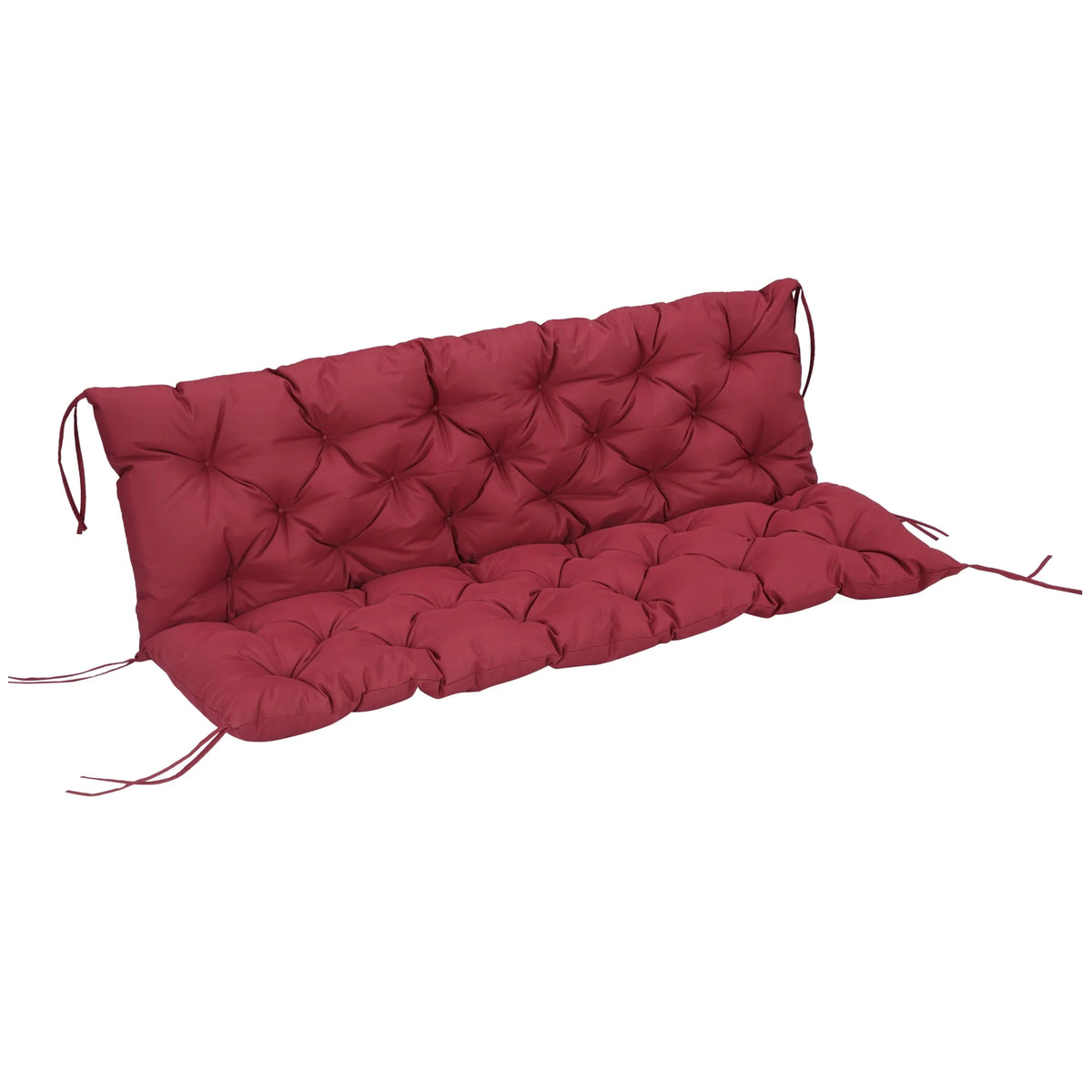 3 Seater Outdoor Bench Swing Chair Cushions Z687