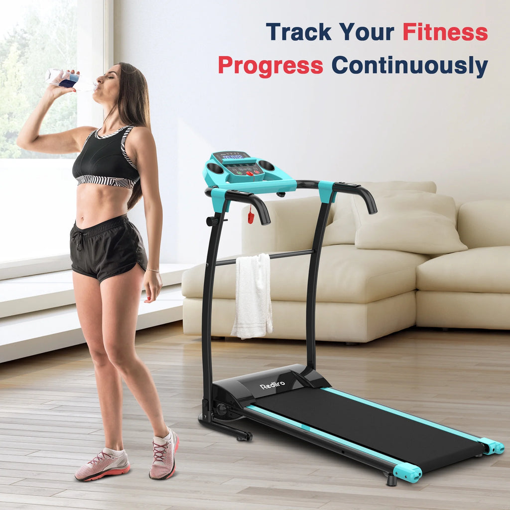 Portable Folding Treadmill Incline Electric Walking Running Machine H382706