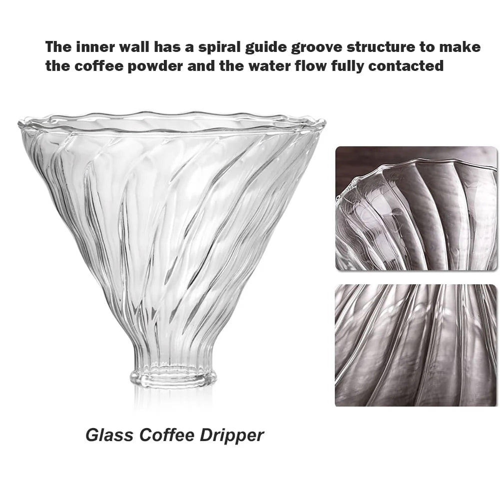 Pour Over Coffee Maker Set 4 in 1 B112