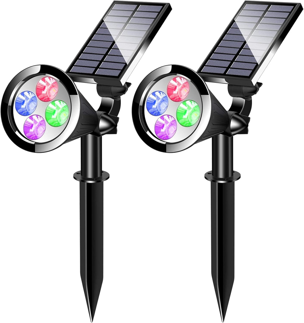 Solar Powered LED Garden Spotlights 4 PC S332