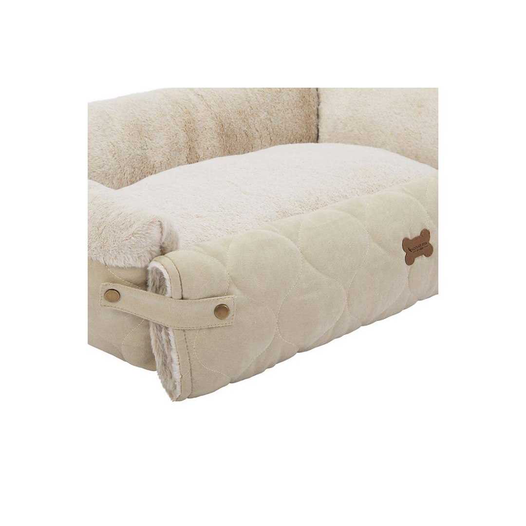 Convertible Faux Suede Pet Bed U9107