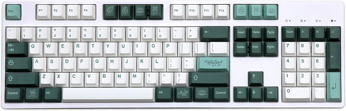 Botanical Cherry Profile PBT Dye-Sublimated Keycaps G943860