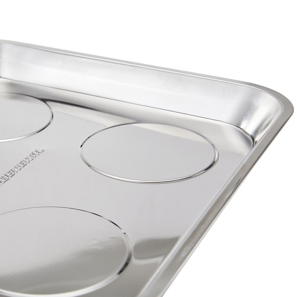 10-1/2 in. x 11-1/2 in. Magnetic Stainless Steel Parts Tray X576886